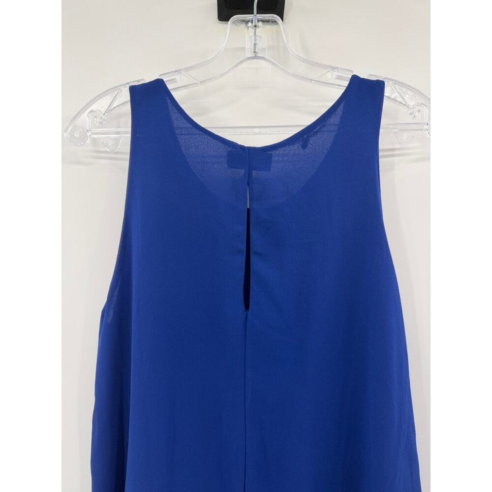 James Lakeland Women's Sleeveless Ruffle Hem Dress - Blue - 40 or US 8 - Picture 7 of 8
